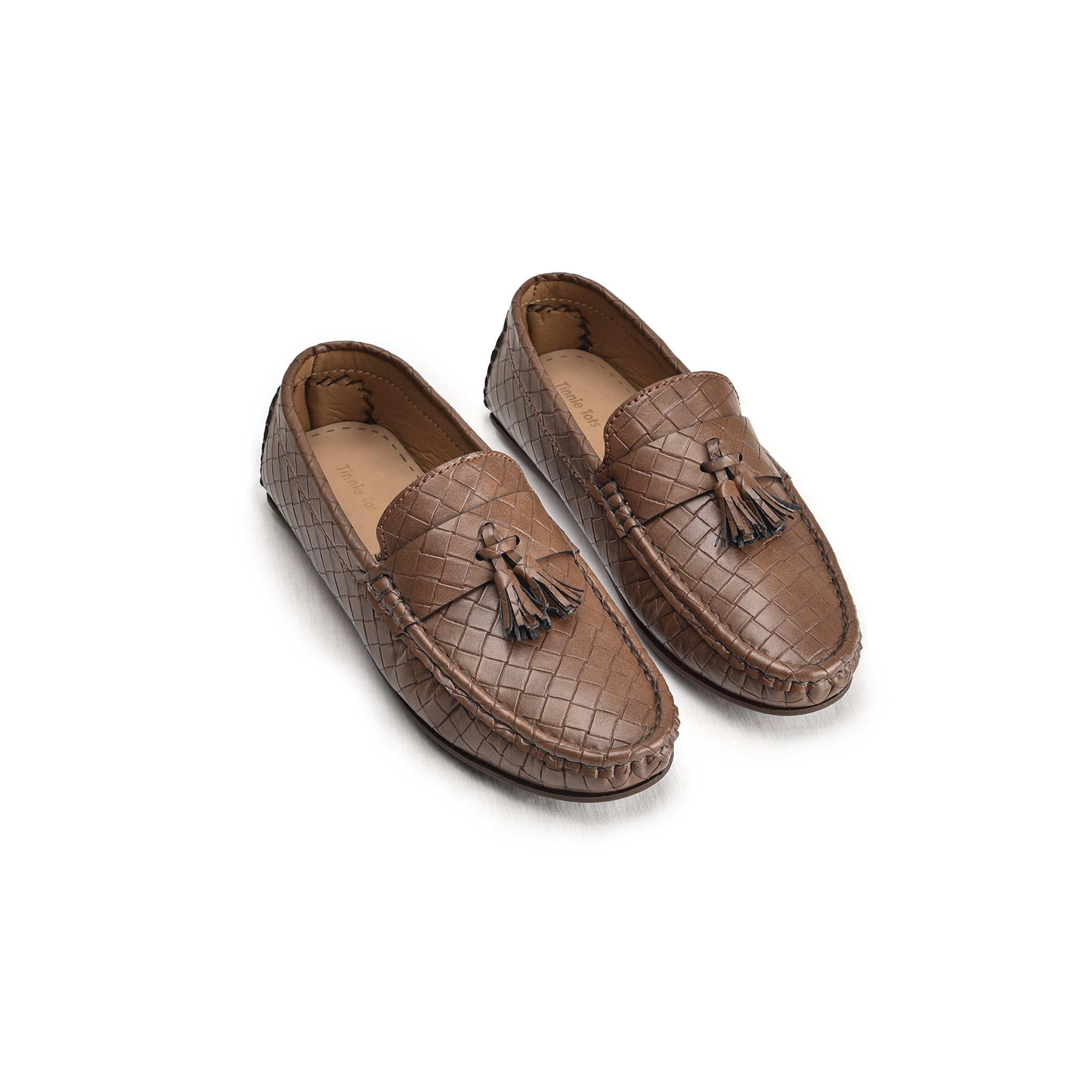 Brown Smart Tassel Loafers