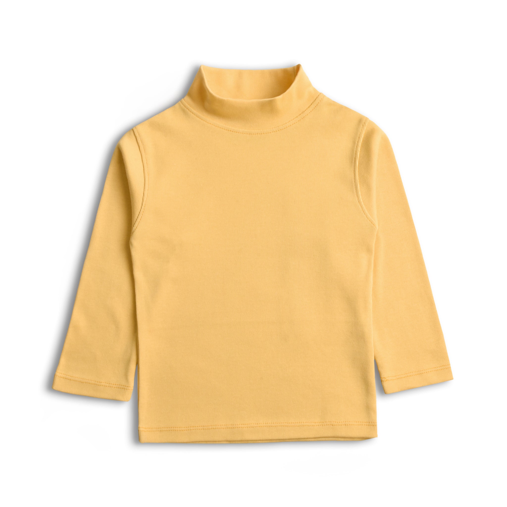 Yellow Mock Neck