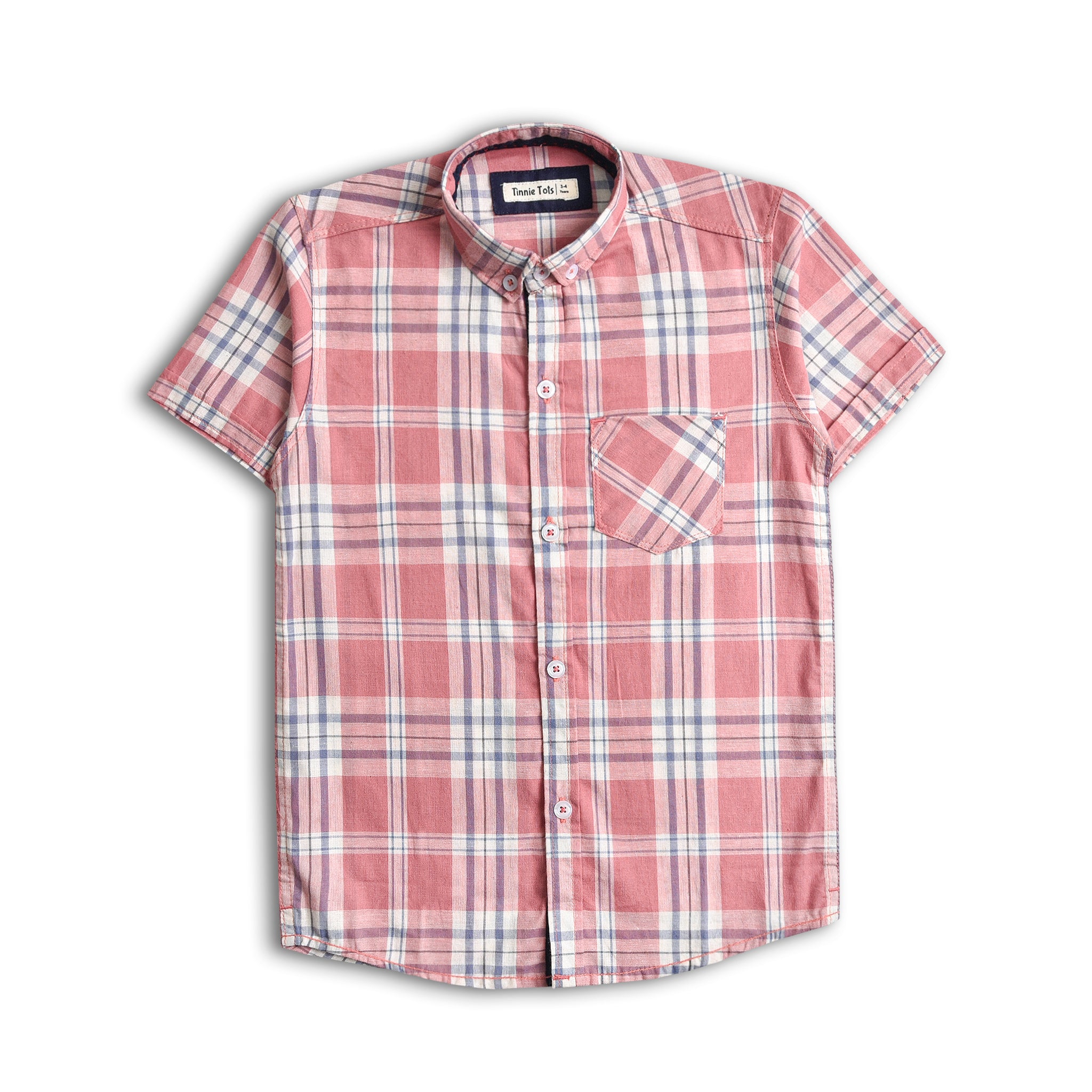 Checkered Short Sleeves Shirt