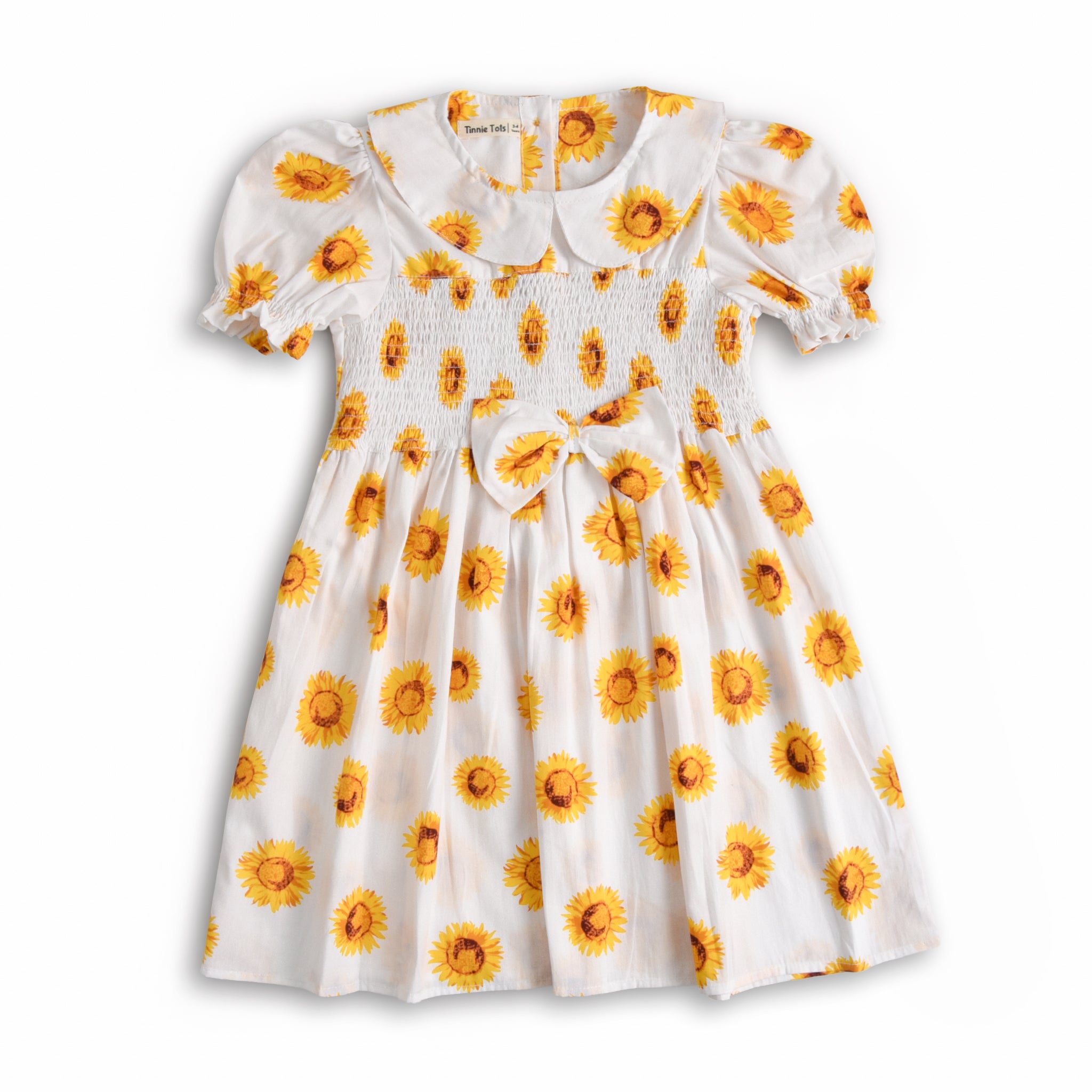 Sunflower Smocking Dress