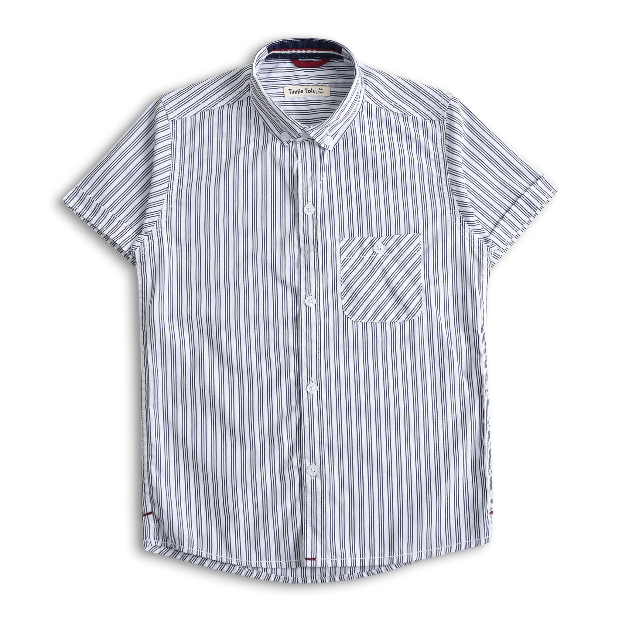 Navy Striped Shirt