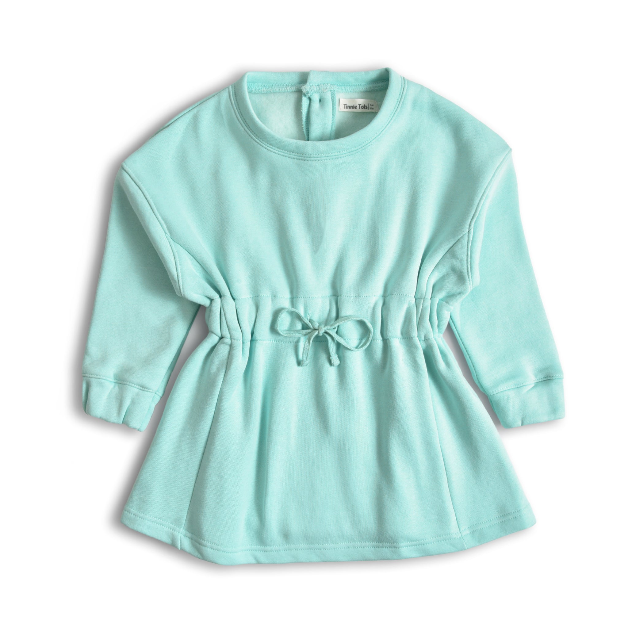 Aqua Snazzy Sweat Dress