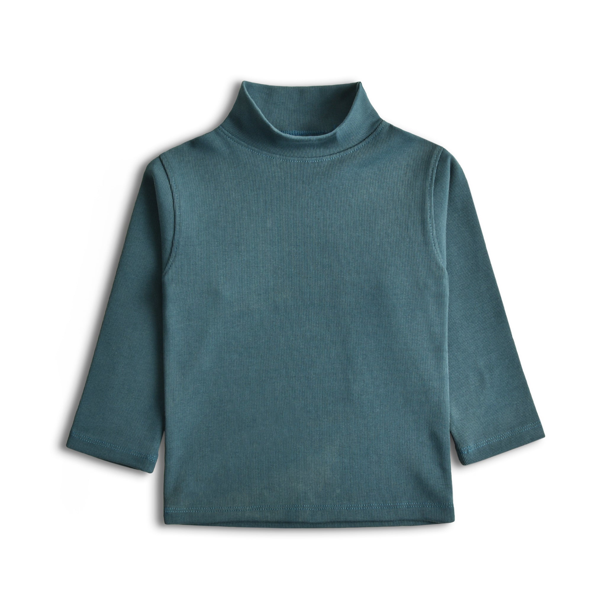 Teal Mock Neck