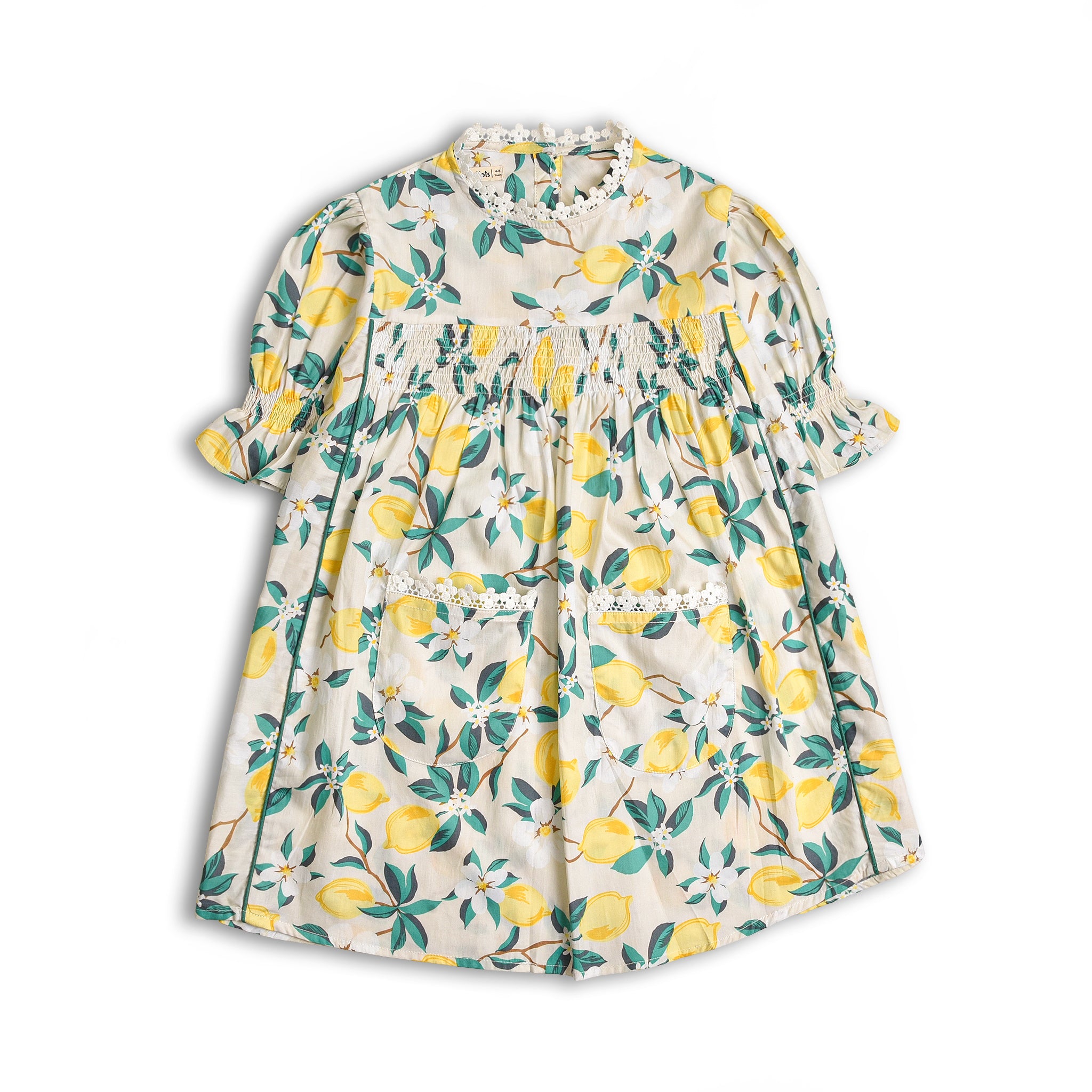 Tropi-Cool Smocked Dress