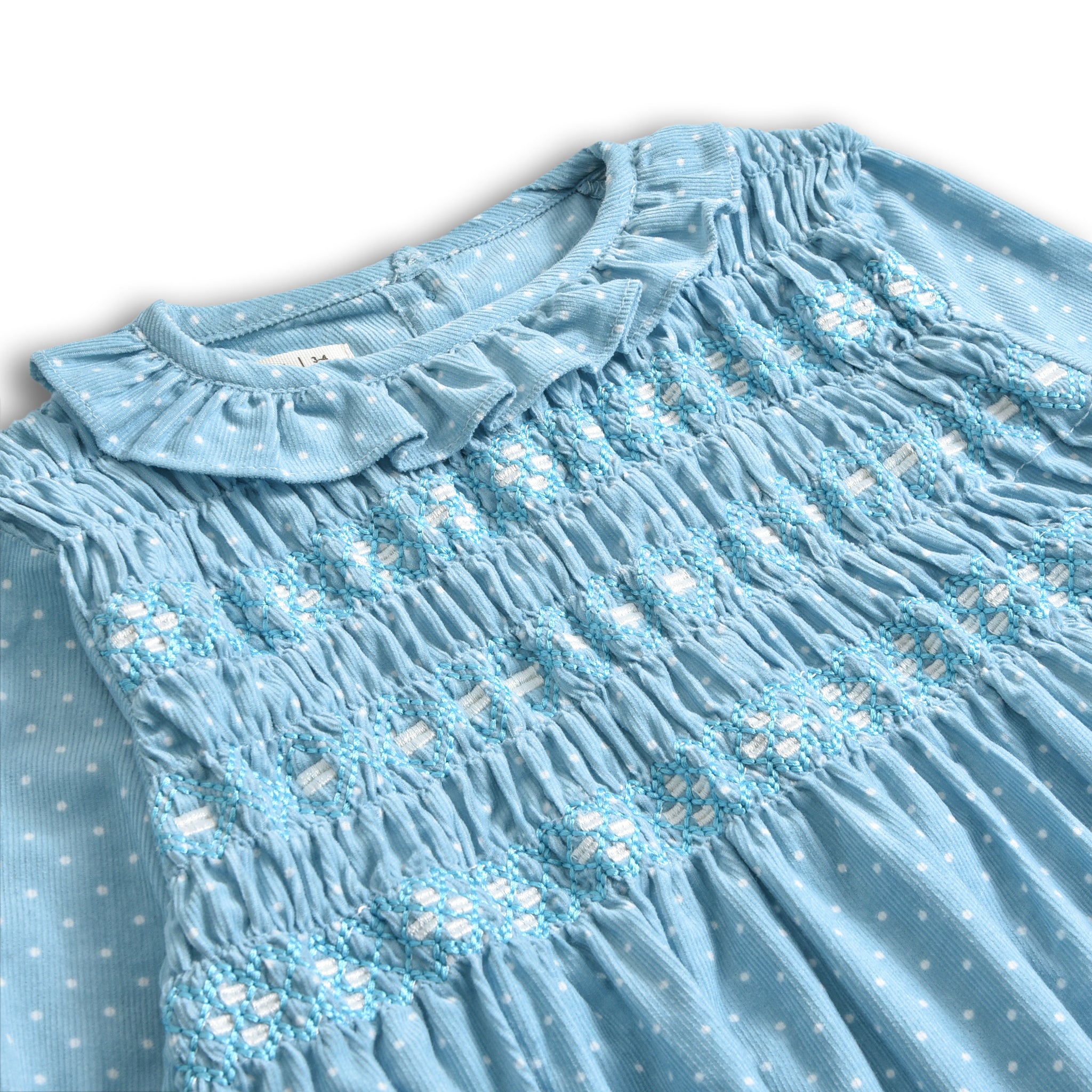 The Polka Smocking Dress