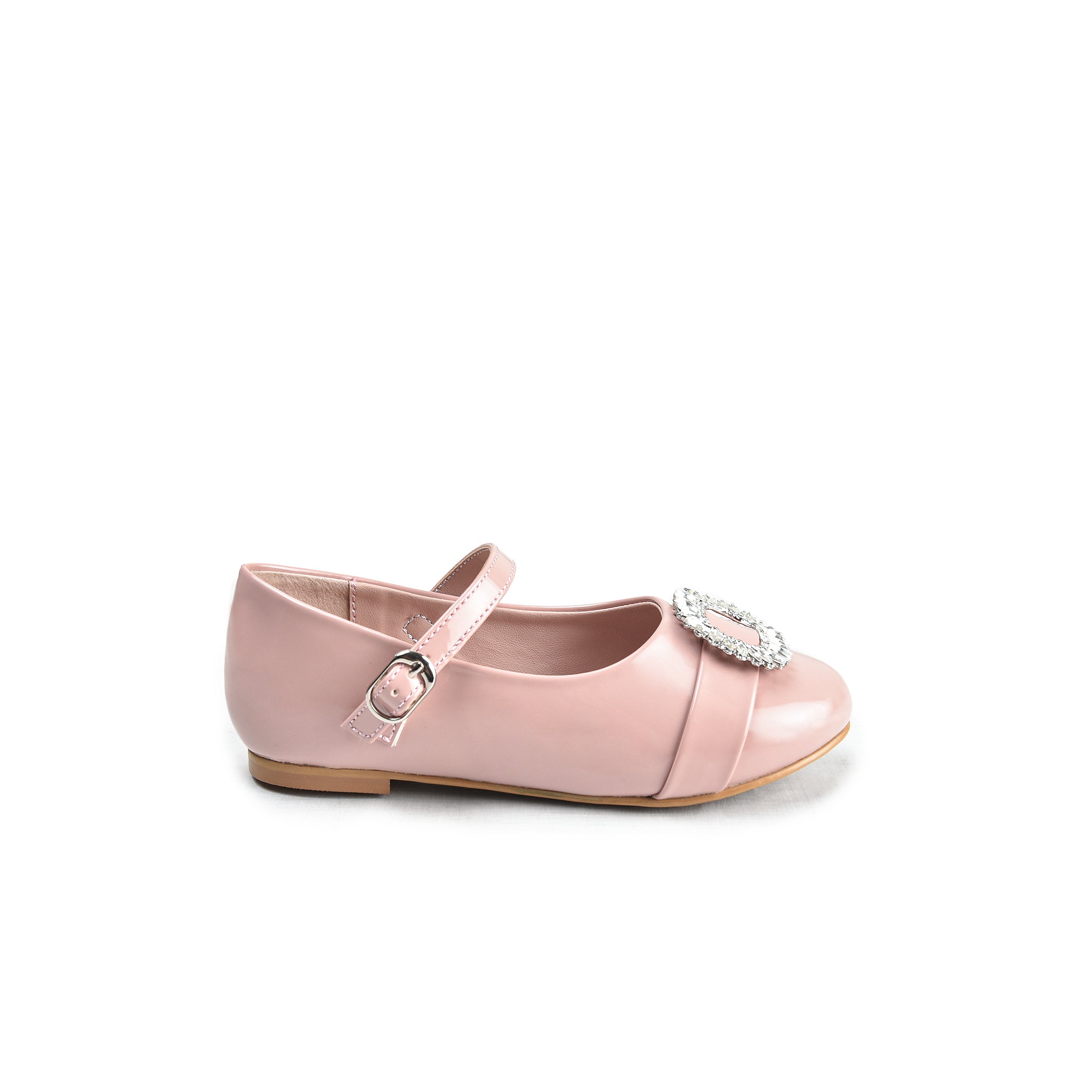 Nude Pink Patent Pumps