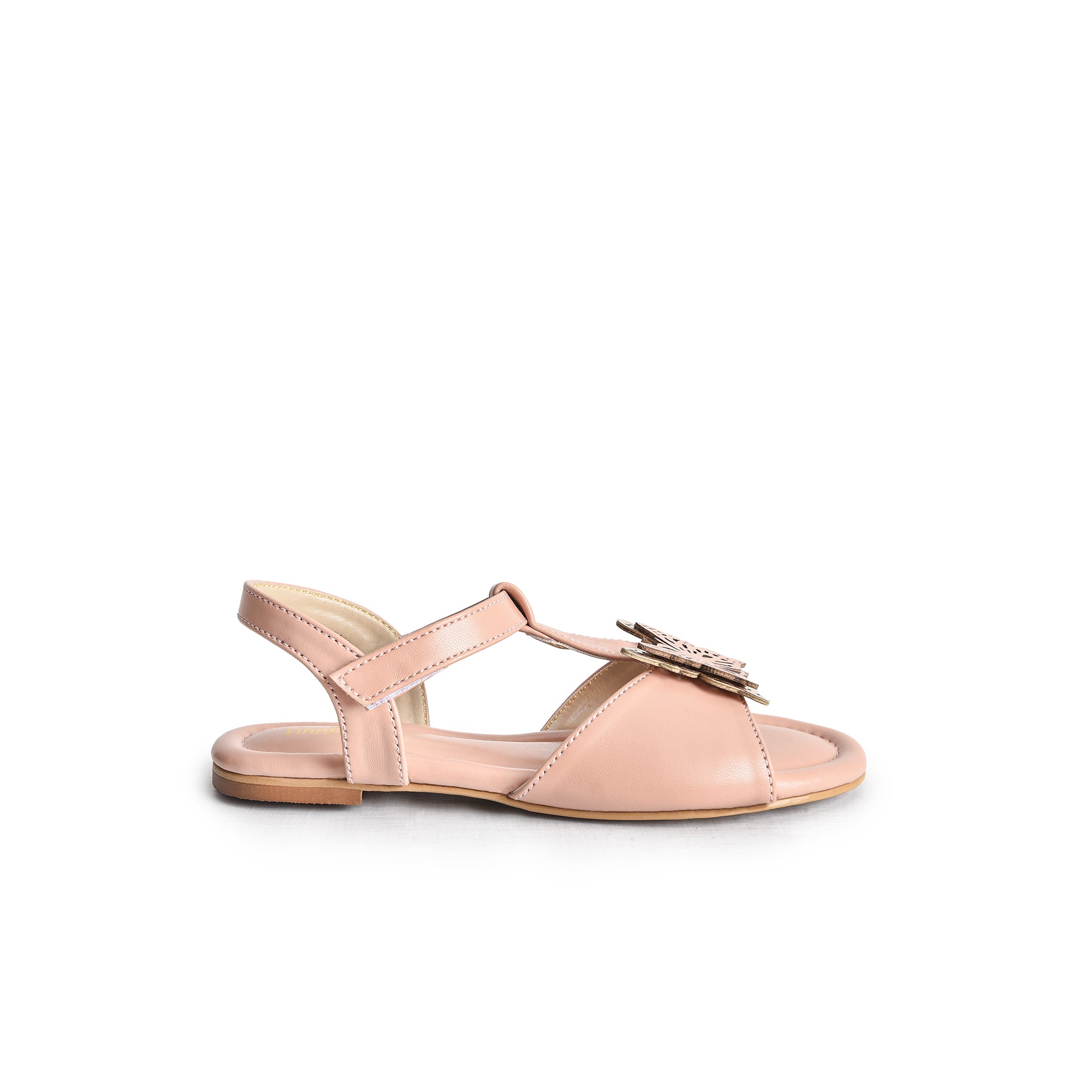 Nude Pink Butterfly Sandals