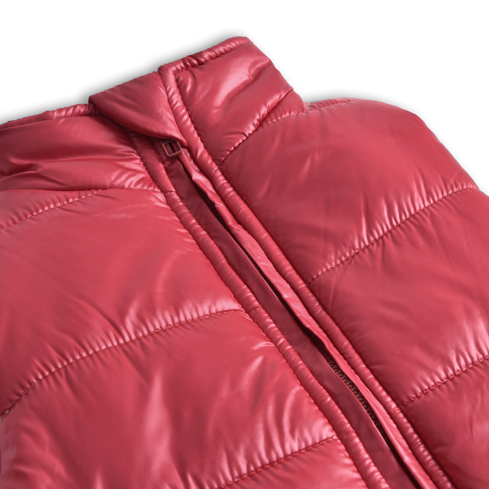 Scarlet Sleeveless Puffer Jacket