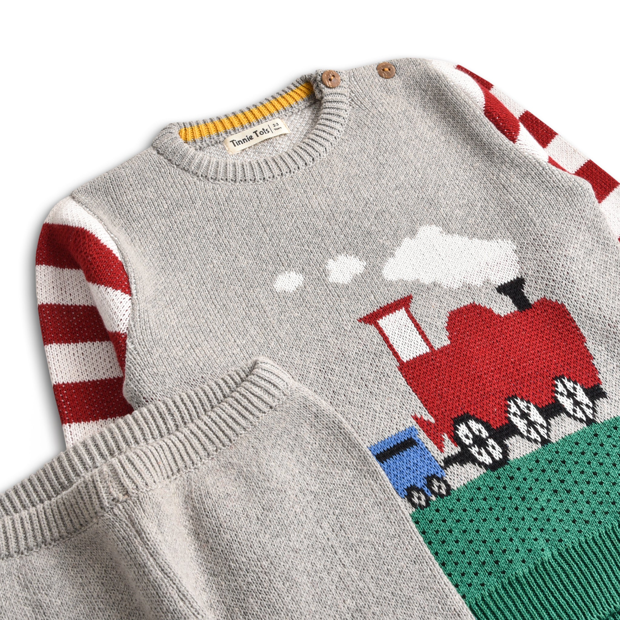 Little Train Sweater Set (2pc)