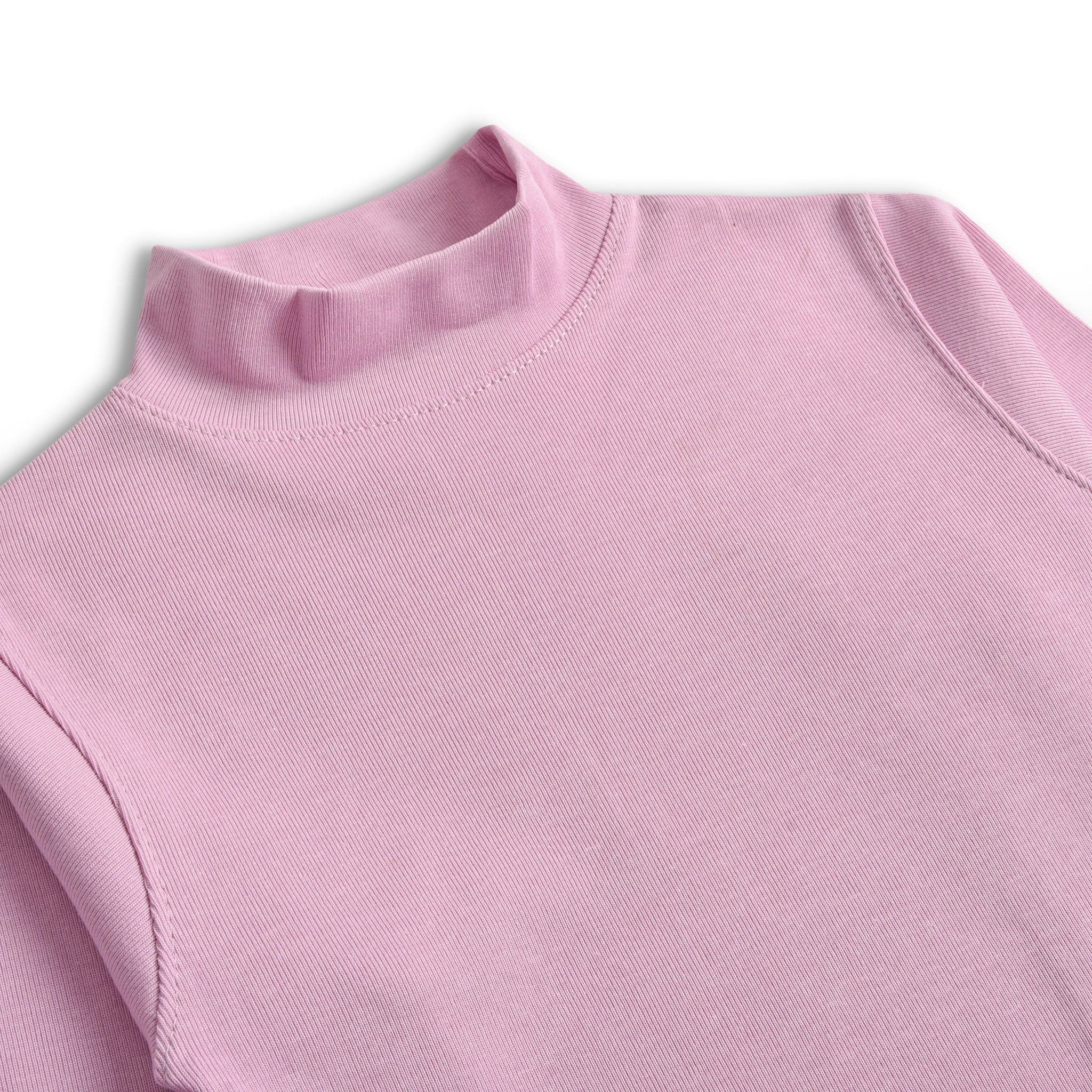 Lilac Mock Neck