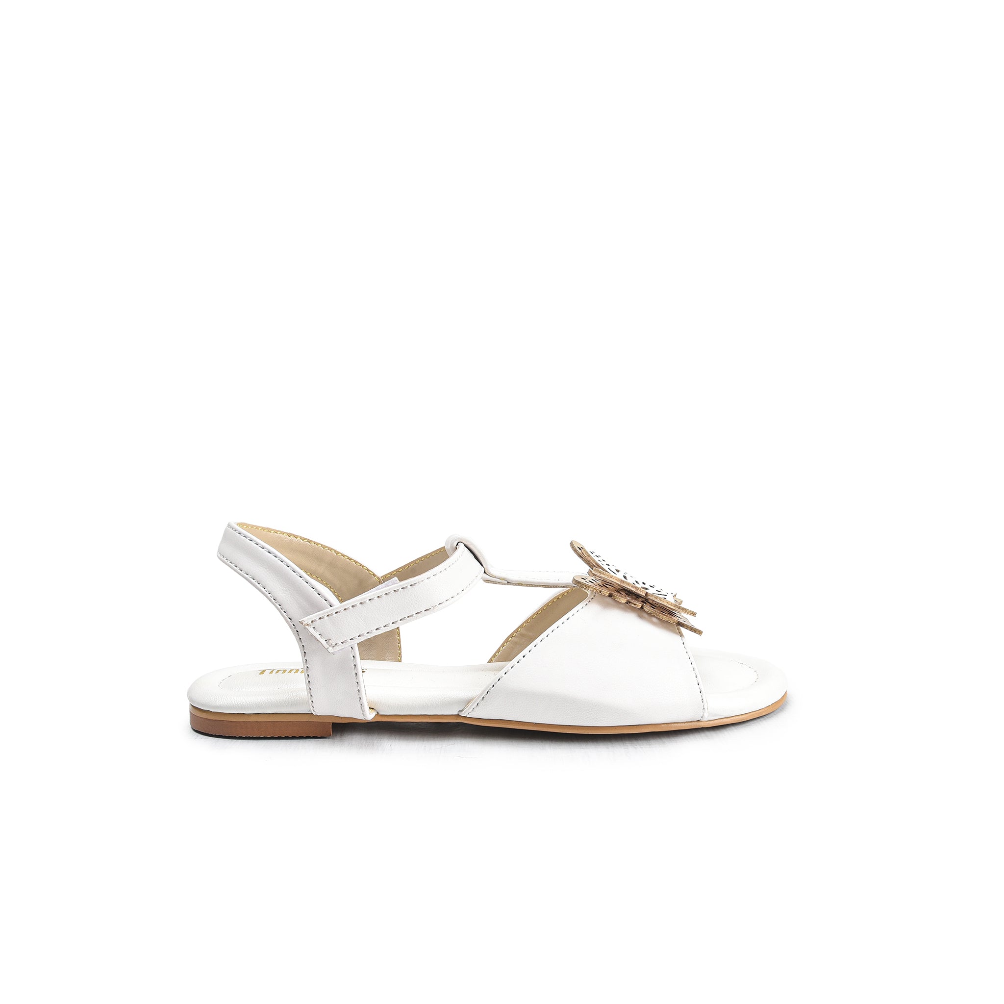 Pearl White Butterfly Sandals