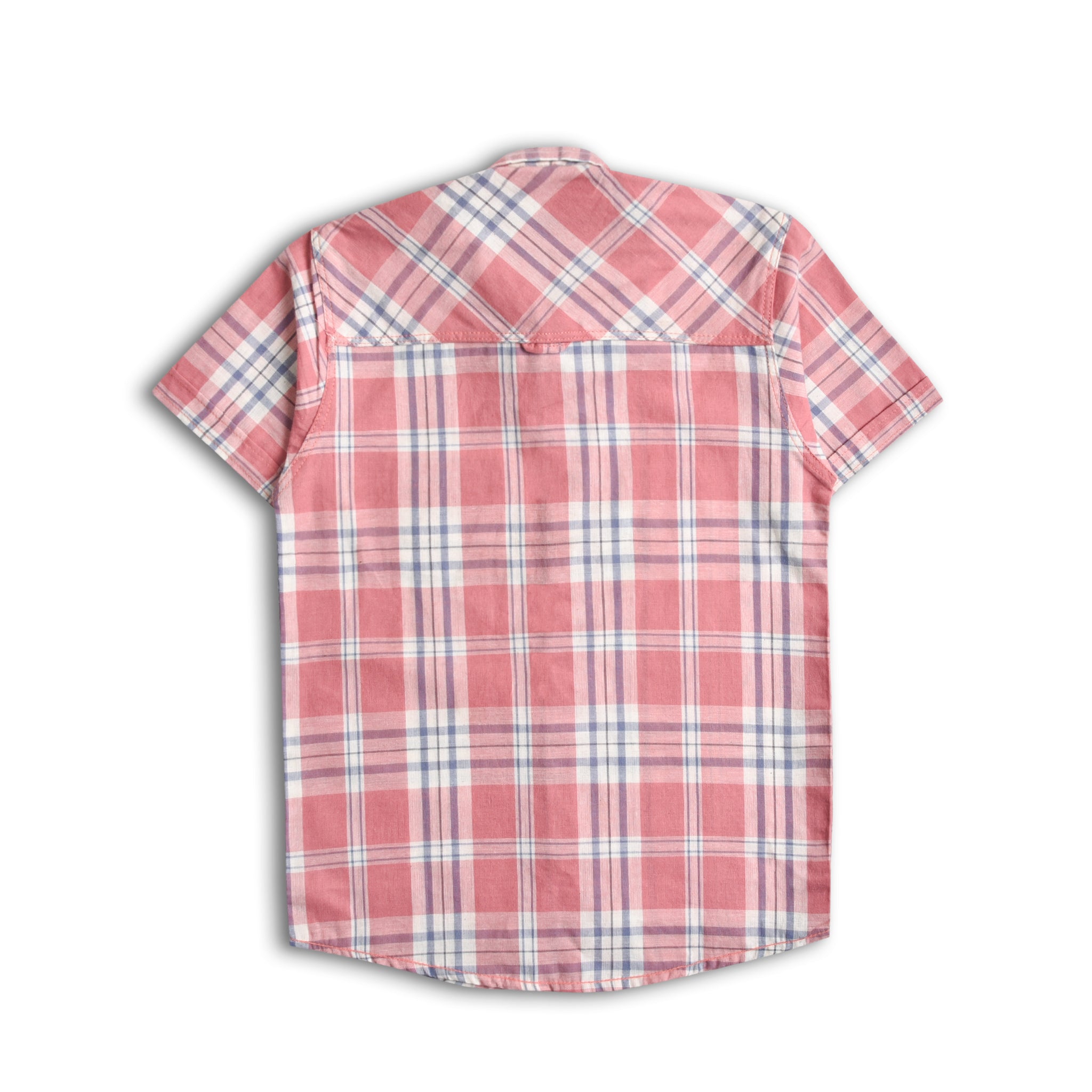 Checkered Short Sleeves Shirt