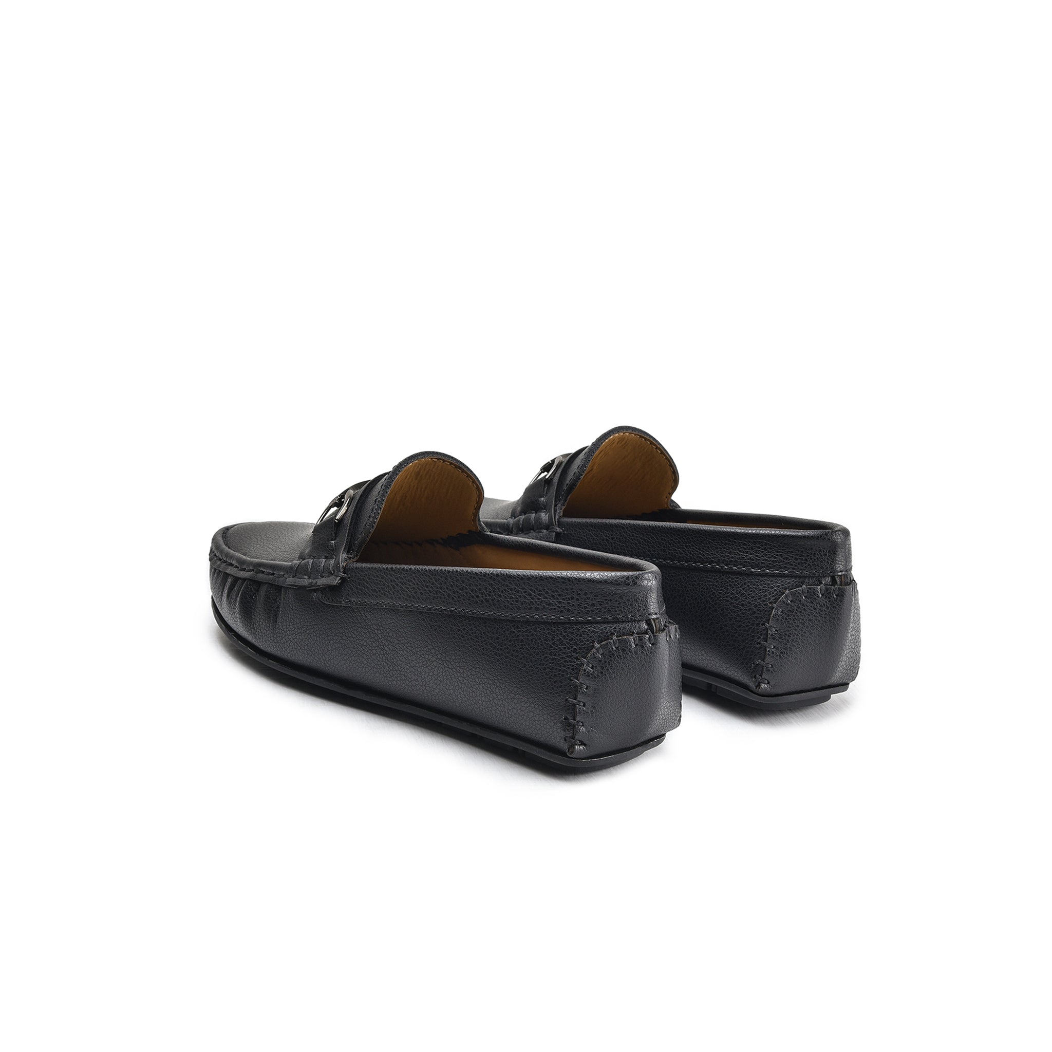 Black Matt Loafers