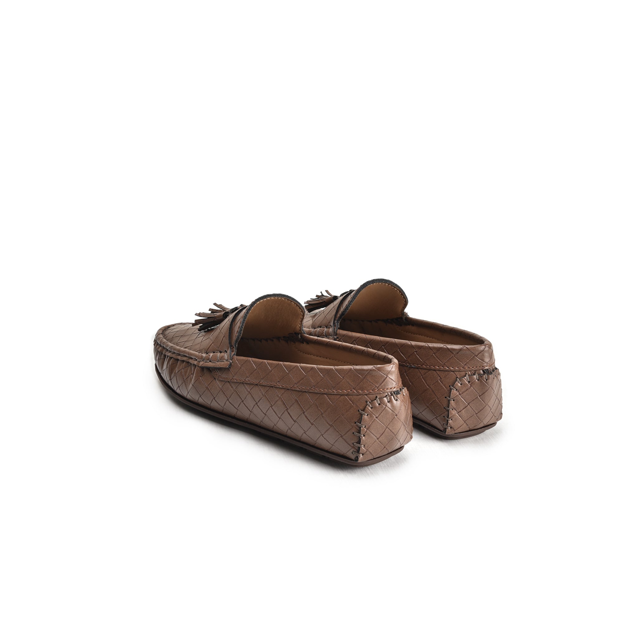 Brown Smart Tassel Loafers