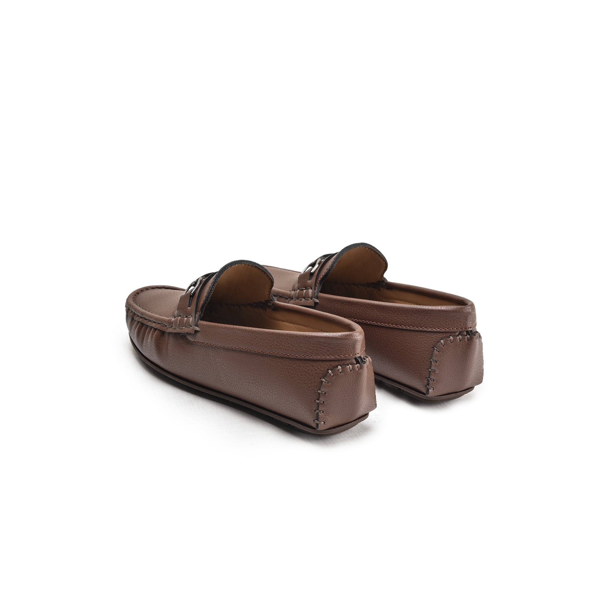 Brown Matt Loafers