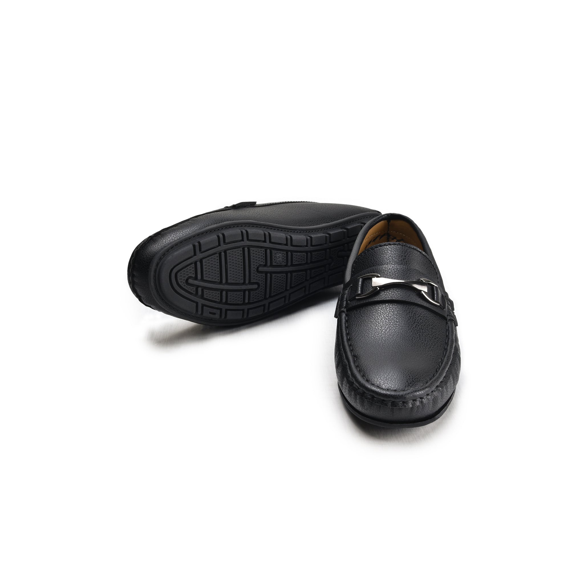 Black Matt Loafers