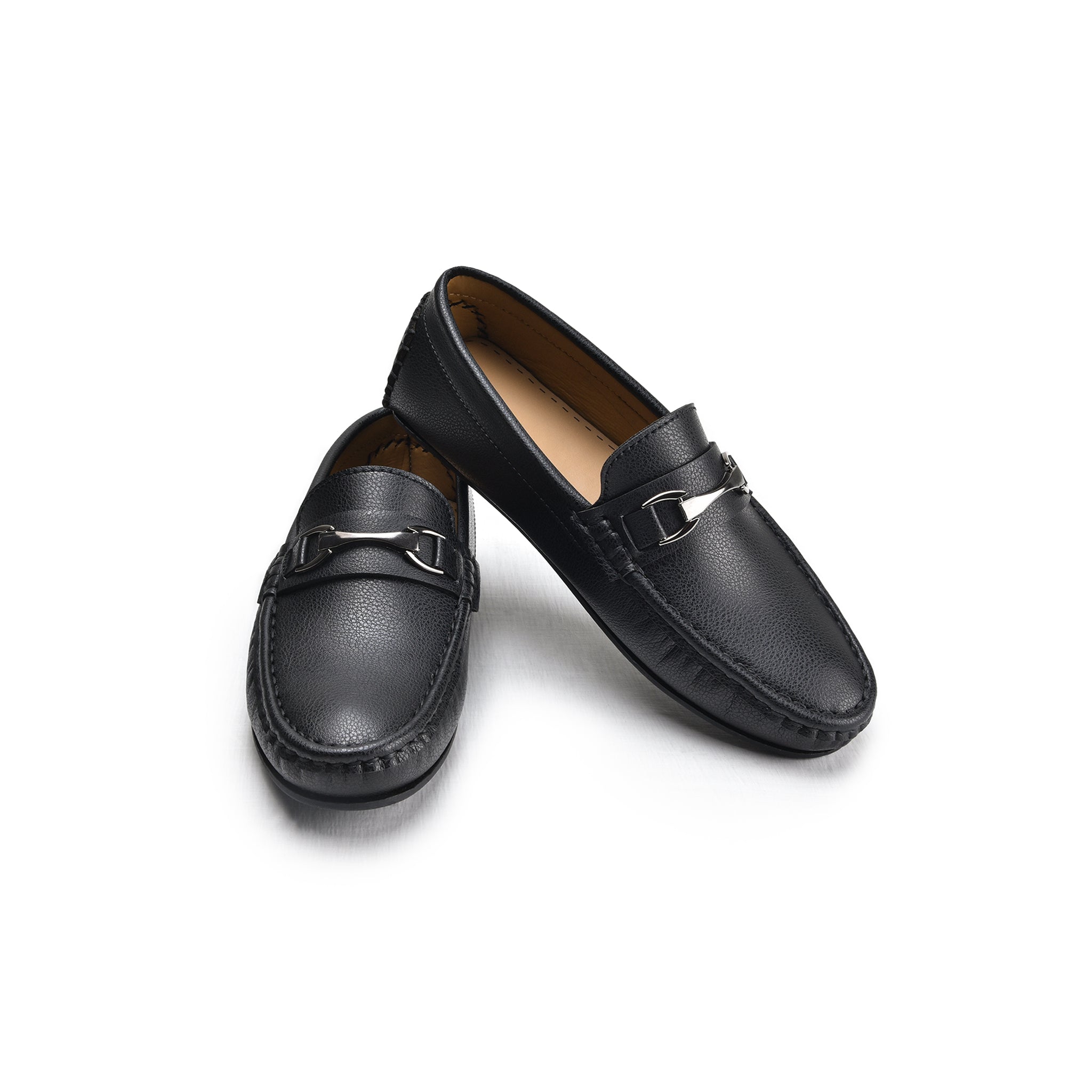 Black Matt Loafers