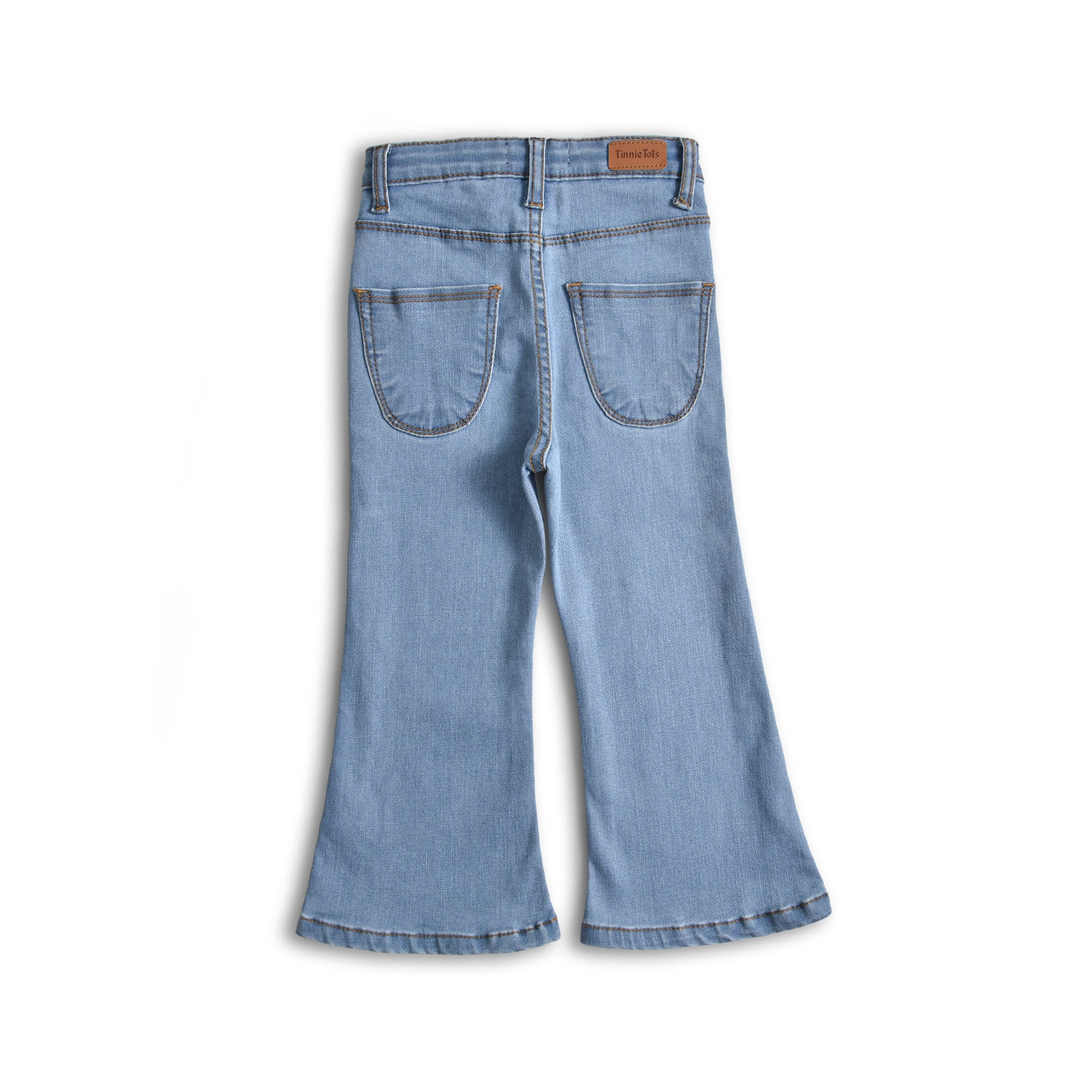 Light Wash Bell Bottom Jeans