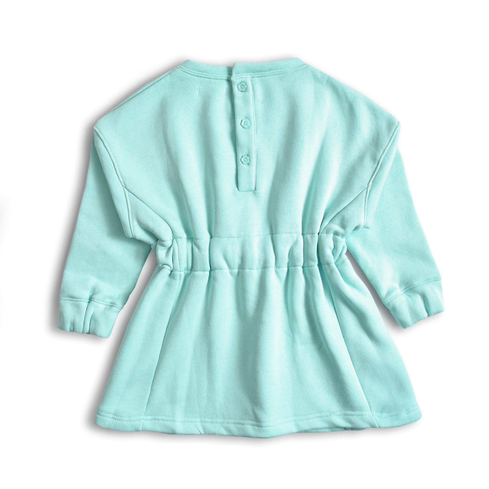 Aqua Snazzy Sweat Dress