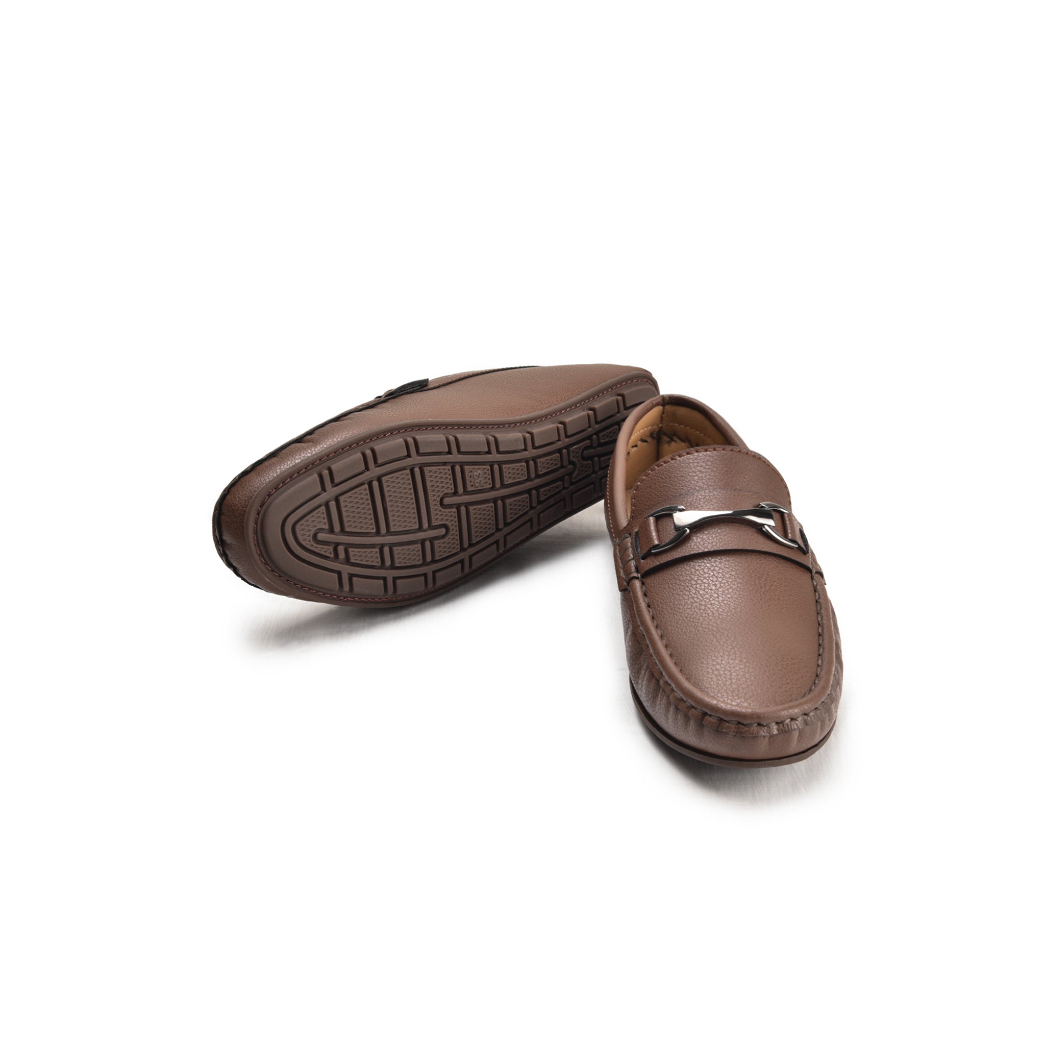 Brown Matt Loafers