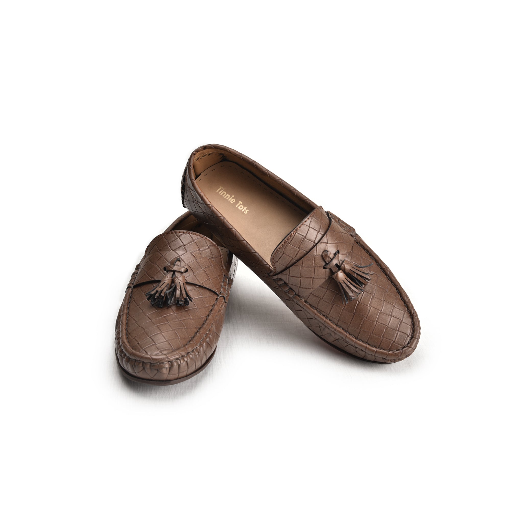 Brown Smart Tassel Loafers