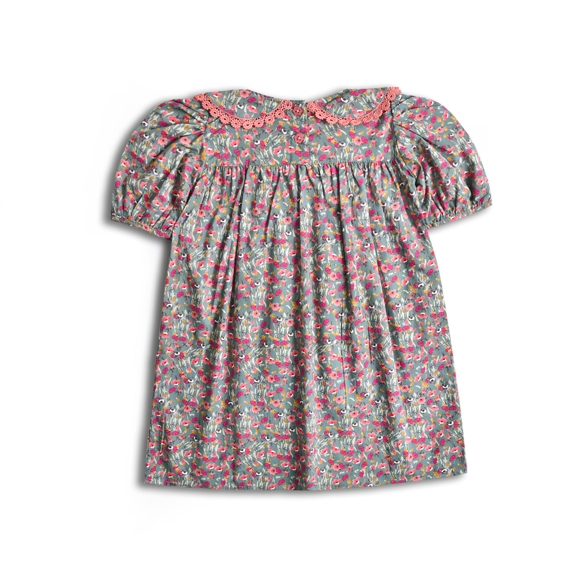 Floral Fusion Cotton Frock Set (2pc)