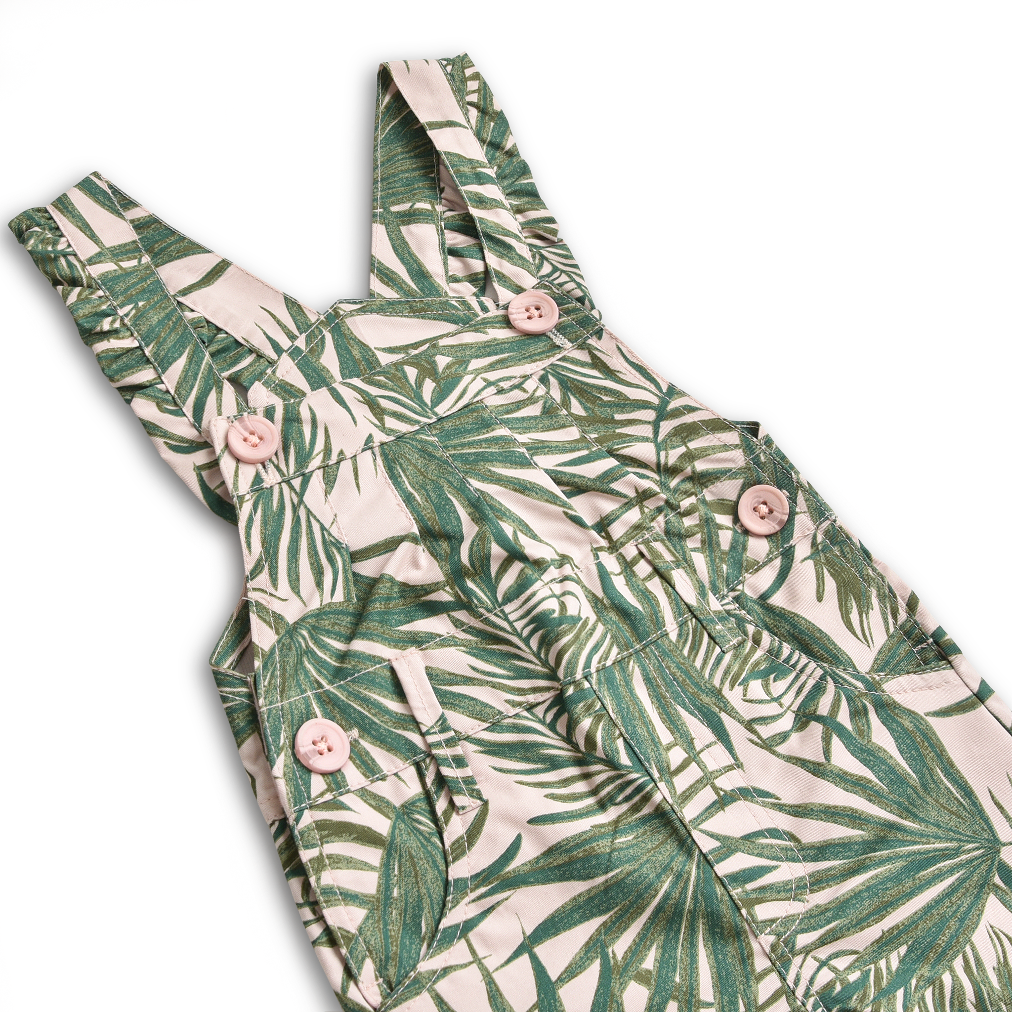 Tropical Printed Dungaree