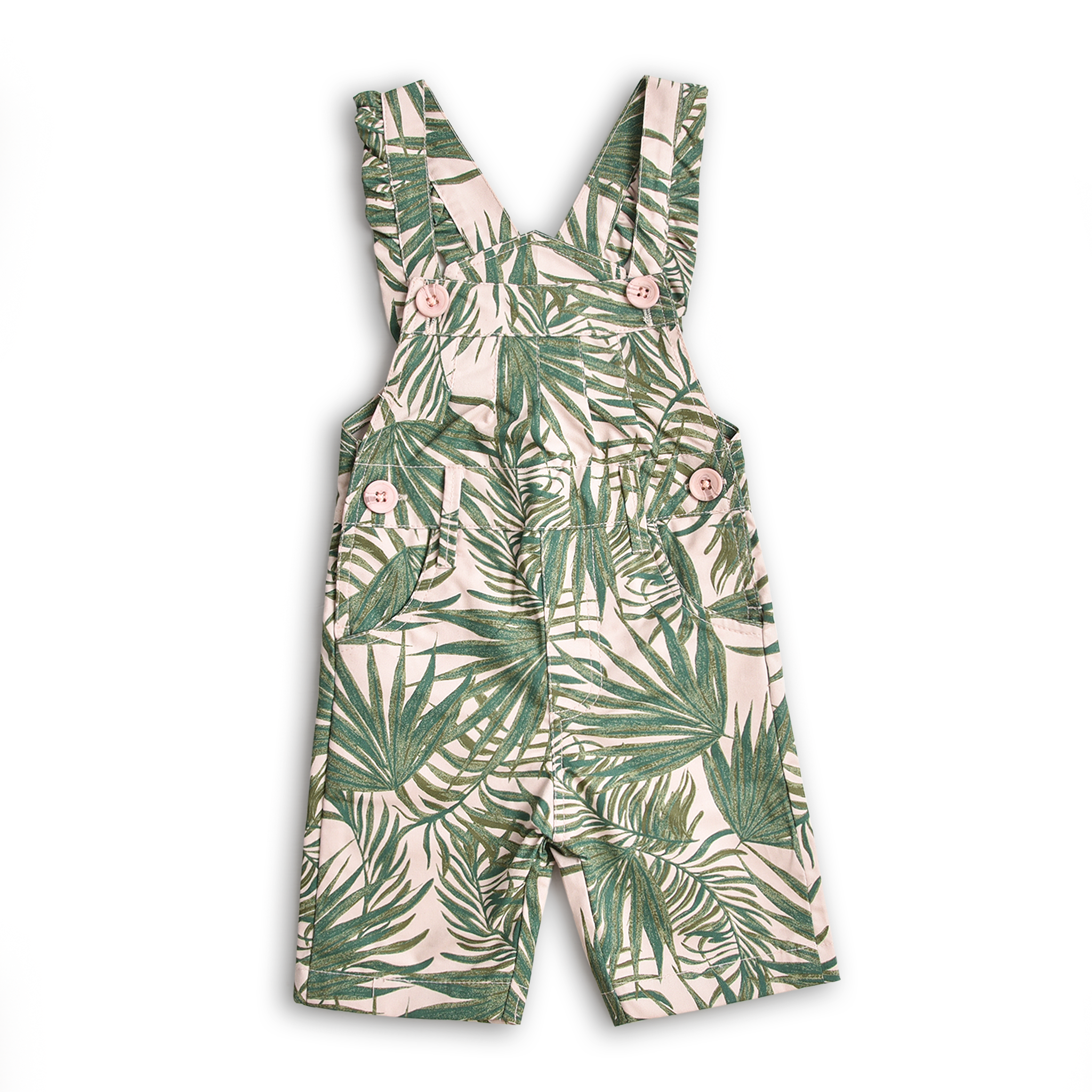 Tropical Printed Dungaree