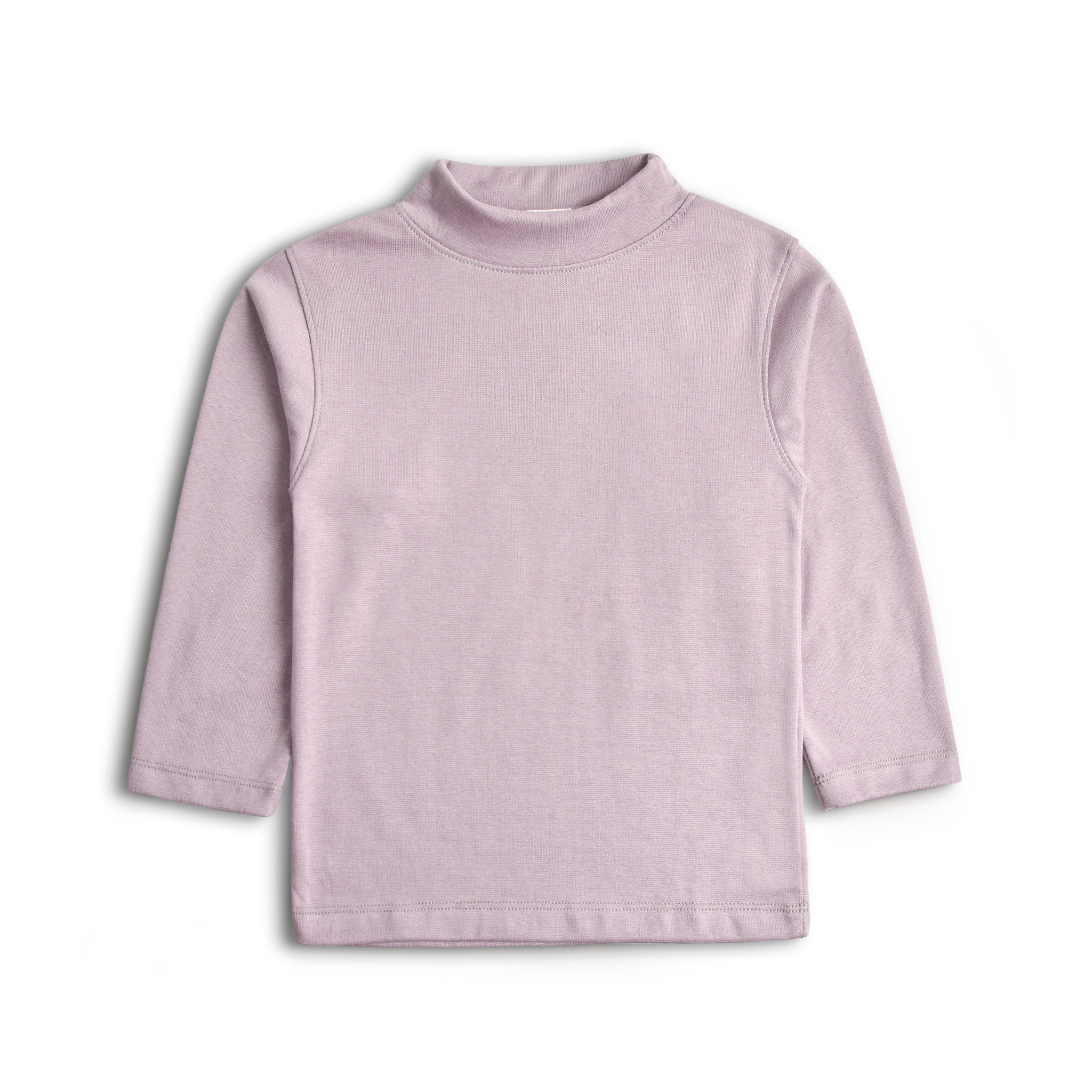 Powder Pink Mock Neck