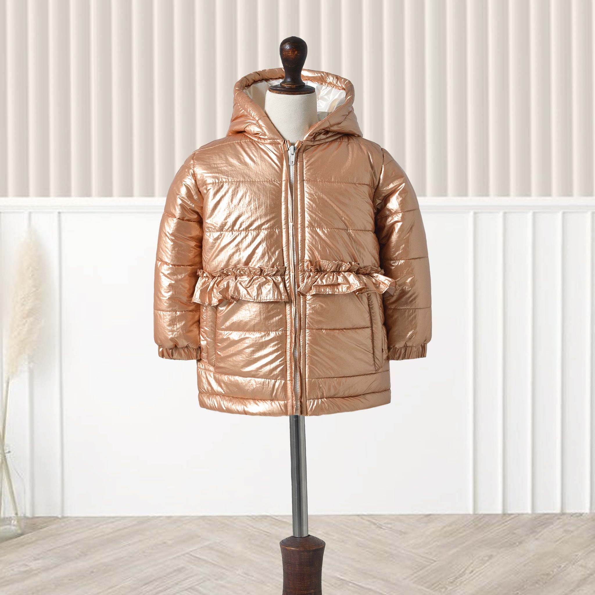 Gold Dust Puffer Jacket