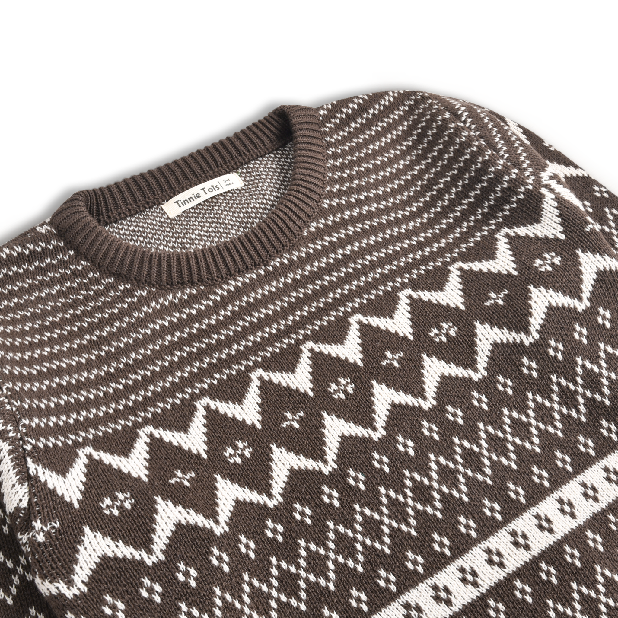 Mocha Brown Knitted Sweater