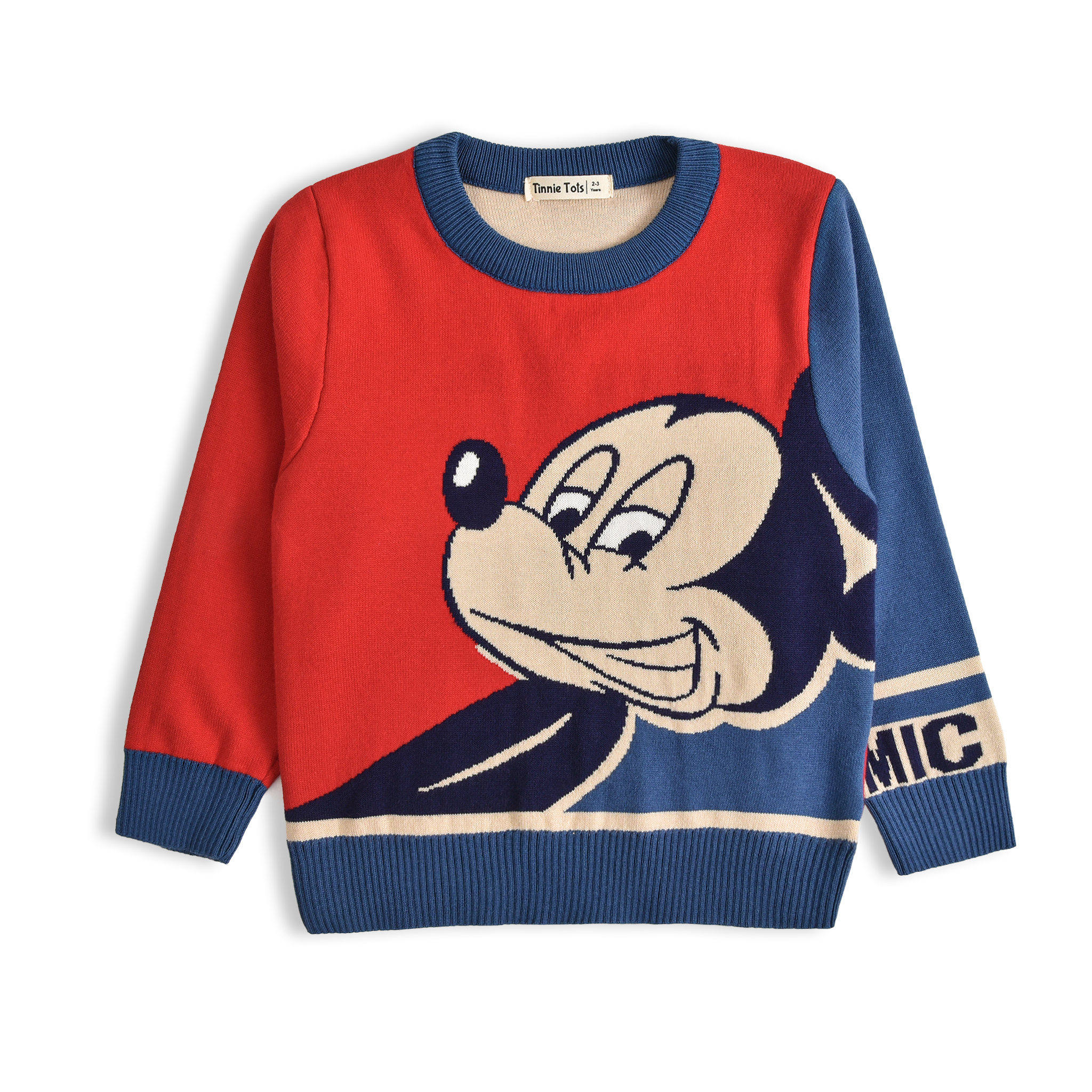 Micky Mouse Knitted Sweater