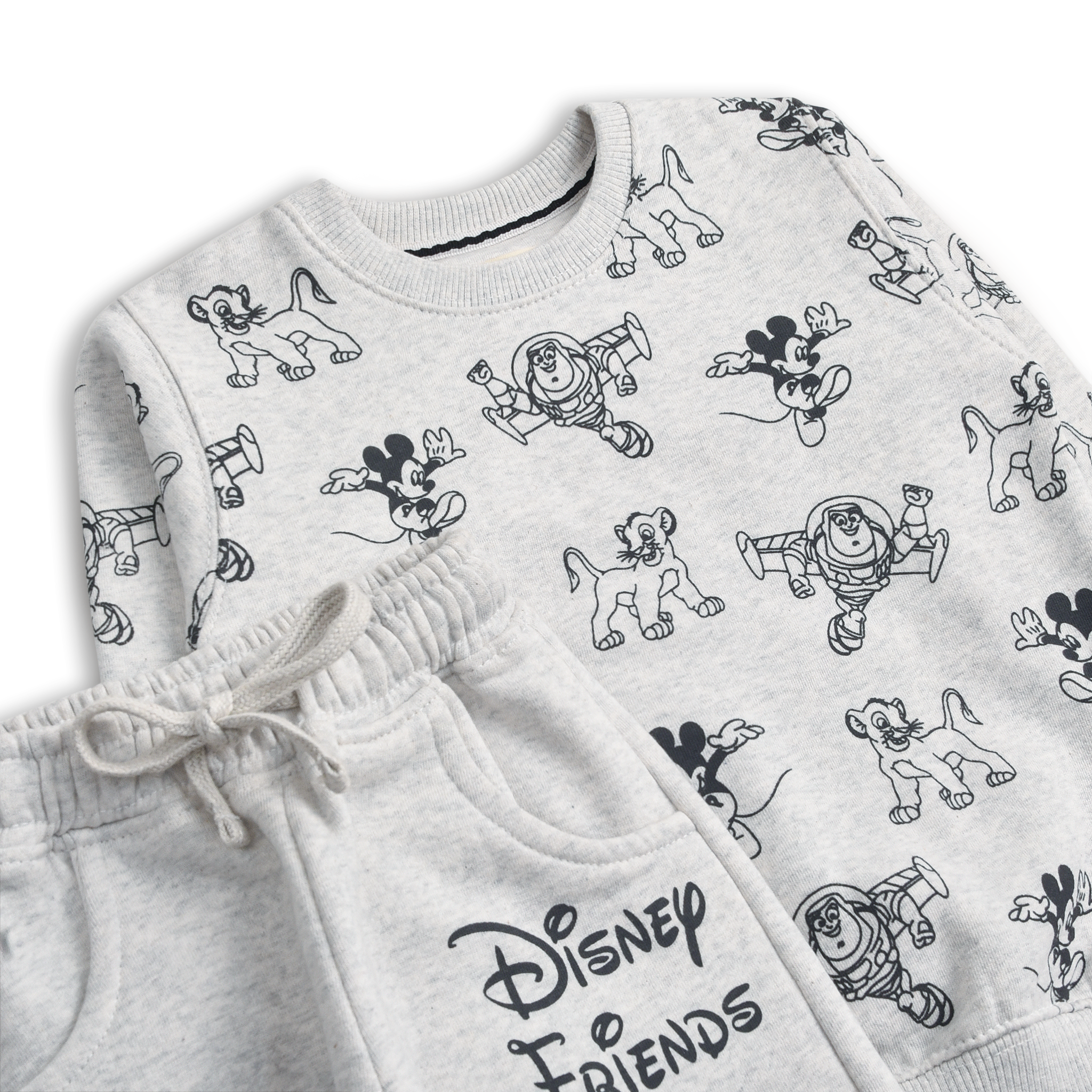 Disney Friends Fleece 2Pc Set